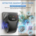 Generic three-speed variable-frequency ultrasonic mosquito repellent, a multi-functional insect repellent and rat repellent