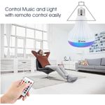 Generic Wireless Bluetooth Speaker Bulb APP Control LED Lamp Smart Light Music Player Audio Remote Control Subwoofer Speaker Systems - image 8