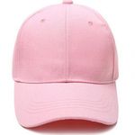 Excellent Plain Baseball/Face Cap - Pink