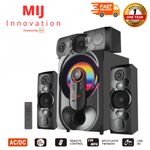 Mi+  MULTI MEDIA SPEAKER- Black, Bluetooth, AC/DC,USB,SD,AUX. Home Theater