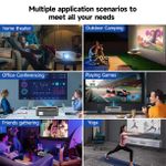 product_image_name-Generic-A10Q 15000 Lumen Full HD 4K 1080P High Brightness LED 300" Laser 4GB/64GB Wireless Smart 3D Bluetooth WiFi Outdoor Cinema Home Theatre Projector-4