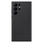 Samsung S23 Ultra Silicone Black Cover