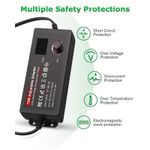 Generic Power adapter with multiple interfaces, multi-functional laptop charger with adjustable universal interface - image 3