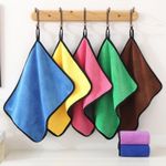 Generic Microfiber towel-Multipurpose Soft Car Interior and Exterior Cleaning Towel - image 2