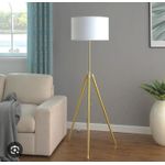 product_image_name-Generic-STANDING GOLD FLOOR LAMP - TRIPOD-1