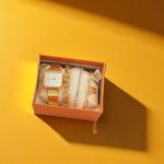 product_image_name-Fashion-4 PCS Women's Watch & Bracelet Set Quartz Watch with 3 Matching Bracelets Ladies Wrist Watch-1