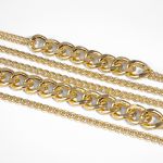 Fashion Women's Multi-Layer Chunky Gold Statement Necklace - Stacked Cuban Link Chain - image 6