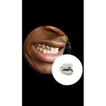product_image_name-Fashion-SILVER PLATED HIP HOP TEETH GRILLZ-4