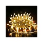 Christmas Lights 100 Bulbs LED Gold Christmas Light