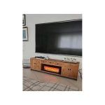 Generic RGB and multicolours 100cm LED Fireplace Lantern TV Console Decorative - image 2
