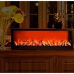 Generic RGB and multicolours 100cm LED Fireplace Lantern TV Console Decorative - image 3