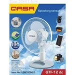 Qasa 12" Dc Table Fan