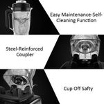 SILVER CREST German Industrial Powerful Multifunction Blender- (5000W) - image 3