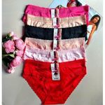 UNIC  Ladies  Beautiful Cotton Pantie red 6 Pieces