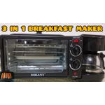 Sokany 3-in-1 Breakfast Maker - Coffee Maker, Oven & Griddle Combo - image 3