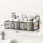 wall-mounted bathroom shelf