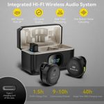 product_image_name-Generic-M9 Pro Magnetic Dual Noise Cancelling Wireless Microphone For iPhone, iPad ,Type C with Charging Case, Magnetic Clip like Hollyland Mic-2