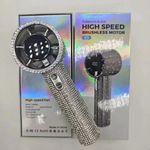 product_image_name-Tommasi-Mini Portable Handheld Fan Diamond Style High-Speed Digital Display -1