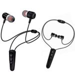 Generic (i MAX) Magnetic Wireless Neckband Bluetooth Earphone – Noise Cancellation Neck Hanging Headset - image 4