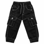  Baby Boy Jean Trouser - Black