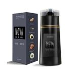 Nova Hair Black Hair Dye Shampoo 
