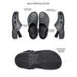 Crocs Unisex Baya Fern Doodle Clogs - Black/White Leaf Print - image 2