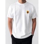 MEN'S PRINTED POLO-WHITE