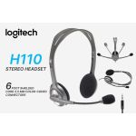 Logitech H110 3.5mm Dual Plug Stereo Headset Microphone - image 2