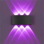 ESCLIGHTING Up And Down LED Wall Light - RGB - 6W - ABS+PC - Black - image 5