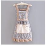 product_image_name-Generic-Floral Cotton Apron with Front Pocket-2