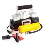 Generic Heavy duty portable 12v 150 PSI double cylinder tyre inflator pump - image 2