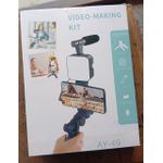 Generic Video-Making Kit designed for vlogging, live streaming, and content creation