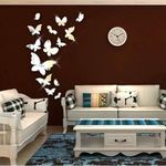 Generic 3D Acrylic Mirror Butterfly Wall Panel - image 2