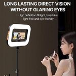 Generic Rechargeable Handheld Camera Ring Light & Stabilizer Kit for Live Streaming, Video Recording & Selfies + 210cm Tripod . - image 3