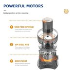 Sonifer Elite Fast Multi-Purpose 6-in-1 Electric Salad Maker & Vegetable Slicer-200W - image 2