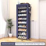 product_image_name-Generic-Dustproof Shoe Storage Rack Organizer Multilayer Nonwoven Shoes Storage Cabinet-1