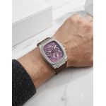 Fashion Sleek Brown Silicon Wristwatch for Men - image 2