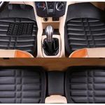 Generic High Quality Universal Leather Foot Mat - Complete 5 Seaters (black) - image 2