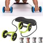 Revoflex  Xtreme Ab Roller with Resistance Bands
