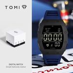 Tomi DIGITAL RUBBER STRAP WATCH