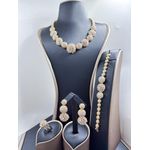Statement Tiered Gold Chain 4-Piece Party Package