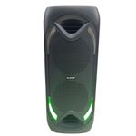 Djack Double 8 inches rechargeable Bluetooth multi media functions party box speaker with 1 wireless microphone - image 2
