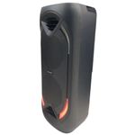 Djack Double 8 inches rechargeable Bluetooth multi media functions party box speaker with 1 wireless microphone - image 4