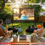 Generic Caiwei A10Q Android 14 WIFI LCD LED Projector 4K Autofocus Outdoor Video - image 5