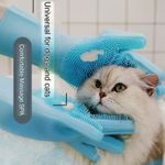 product_image_name-Generic-Pet Bathing Waterproof Latex Gloves-2
