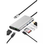 Onten OTN-95117 8 in 1 Type-C multifunctional docking station - image 2