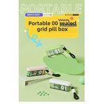 product_image_name-Generic-Portable organizer: 7-day mini medicine storage box with compartments for three meals a day, suitable for carrying on the go.-7