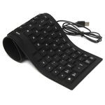 product_image_name-Generic-Flexible USB External Keyboard - Black-1