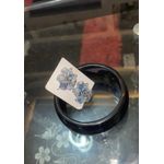 product_image_name-Fashion-Everything plastic bangle and matching earring black-2