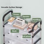 Fashion 7 Layer Multipurpose Dust Proof Seni-Transparent Shoe Rack Adjustable Storage Shelf - image 2